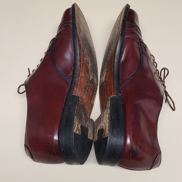 Cole Haan Caldwell leather cap toe oxford dress shoes size 10 - Picture 8 of 12